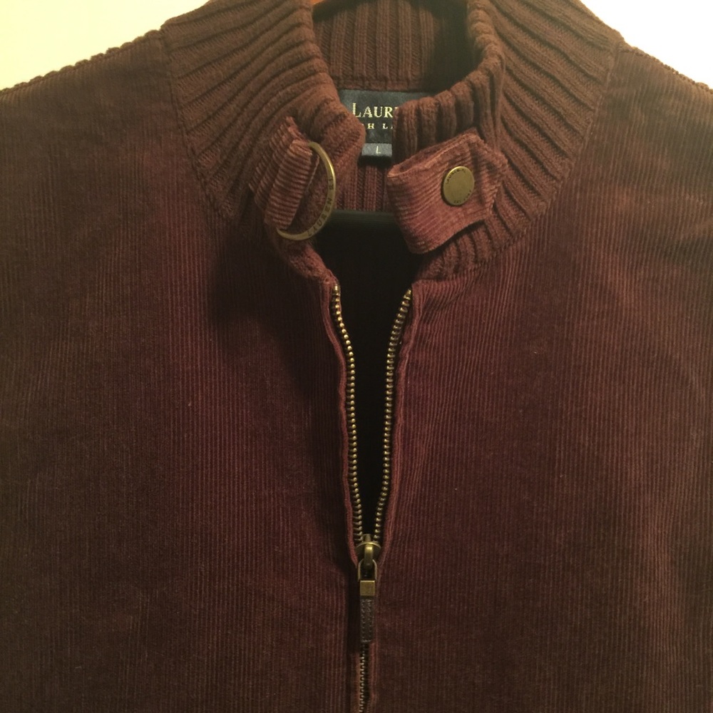 DONATED Ralph Lauren corduroy and knit vest